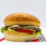 Blue cheese burger