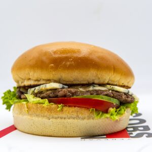 Blue cheese burger